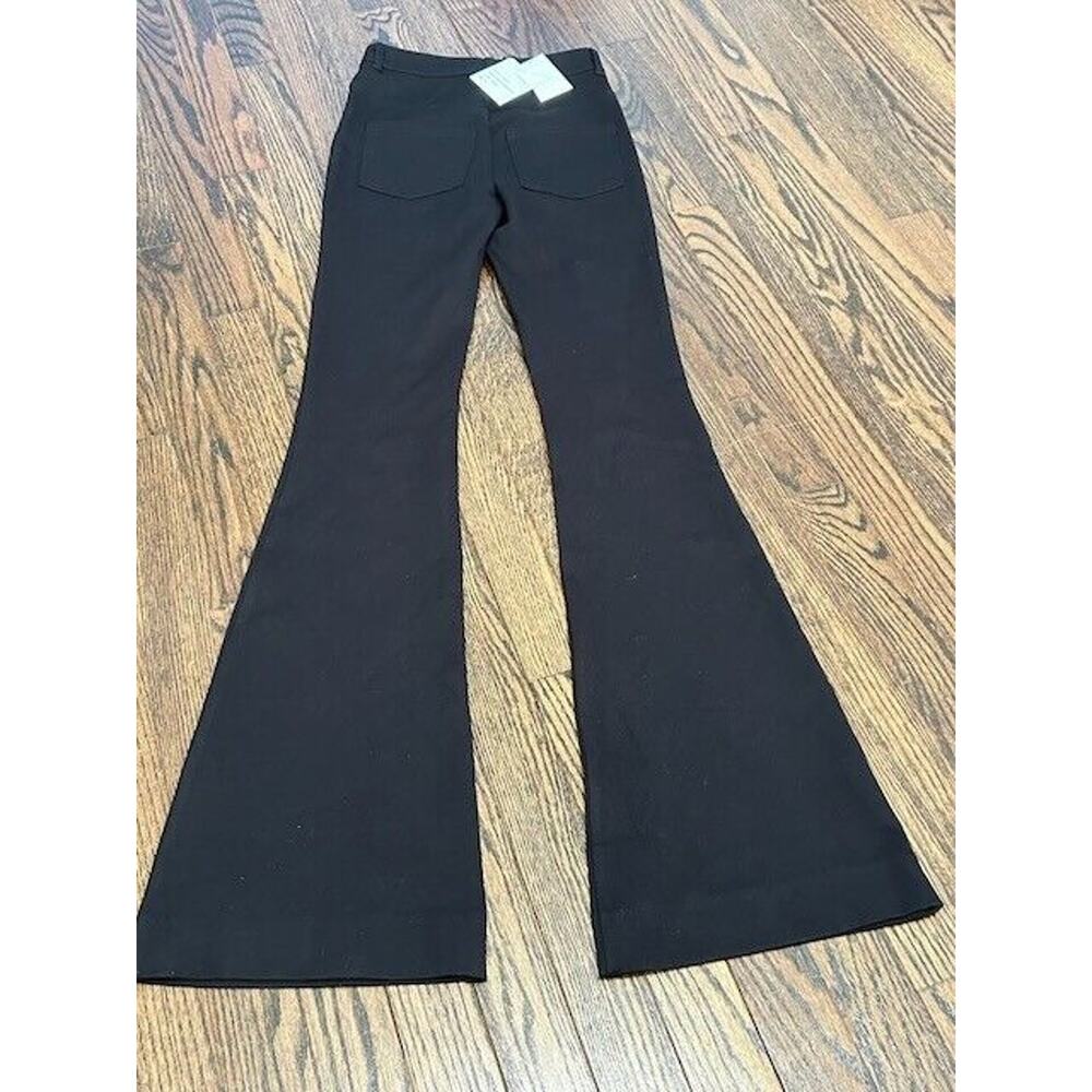 Generation Love Andrew Ponte‎ Pants Flared Legs Pearl Buttons Trousers Black 00 - Picture 12 of 12